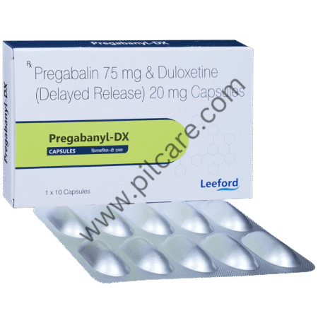 Pregabanyl DX 75mg/20mg Capsule