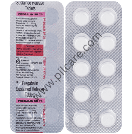 Pregalin SR 75 Tablet