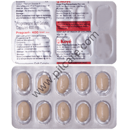Pregcert 400mg Capsule