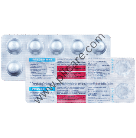 Pregeb MNT 75mg/10mg/1500mcg Tablet