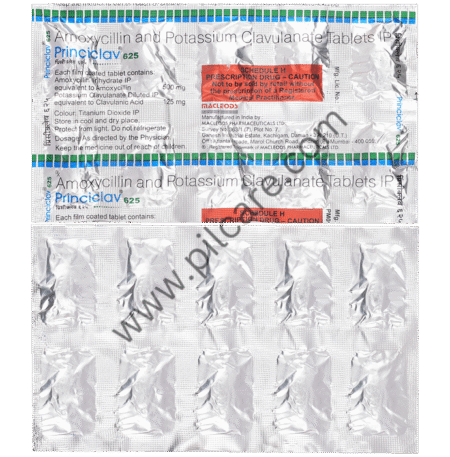 Princiclav 500 mg/125 mg Tablet