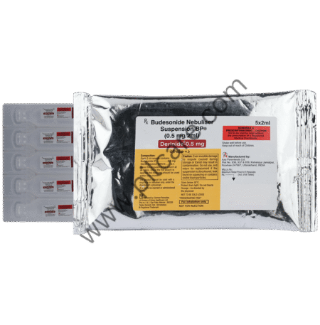Derinide 0.5mg Respules (2ml Each)