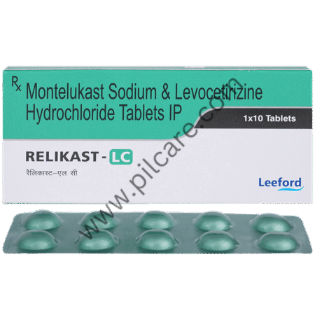 Relikast LC 5mg/10mg Tablet