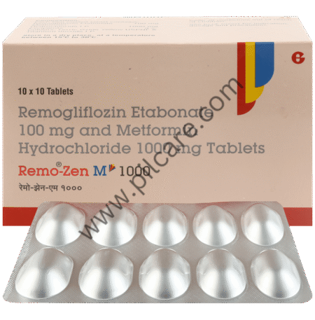 Remo Zen M 100mg/1000mg Tablet
