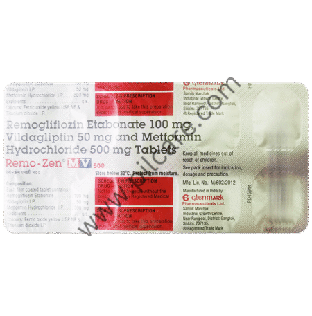 Remozen MV 100mg/50mg/500mg Tablet