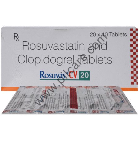Rosuvas CV 20mg/75mg Tablet