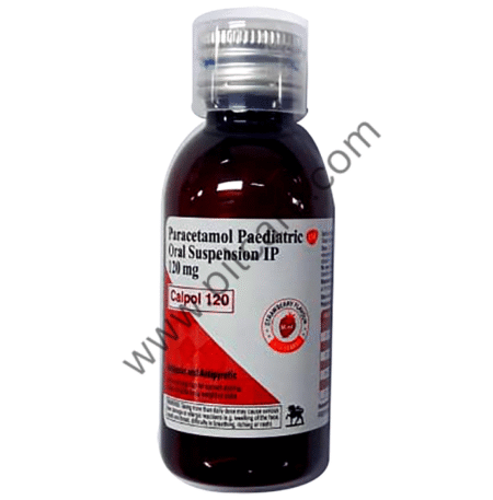 Calpol 120mg Suspension Strawberry
