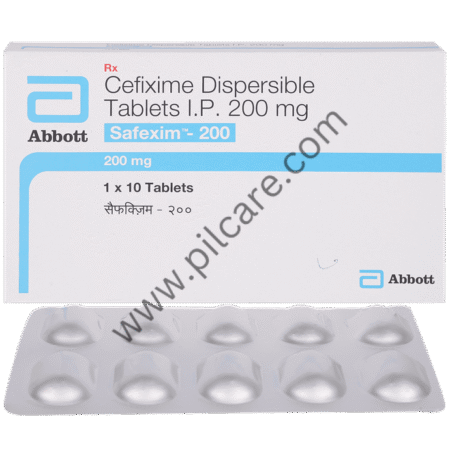Safexim 200 Tablet DT
