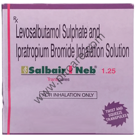 Salbair I Neb 1.25 Transpules 2.5ml