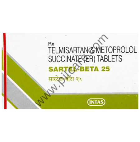 Sartel-Beta 25 Tablet ER