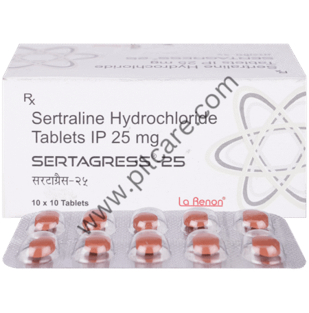 Sertagress 25mg Tablet
