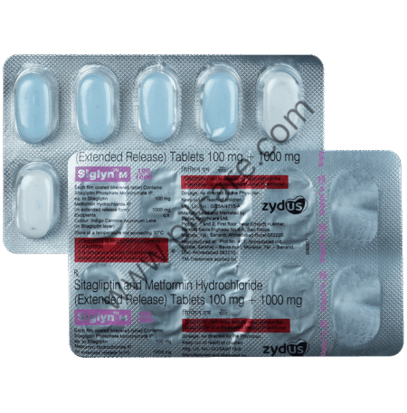 Siglyn M 100/1000 Tablet ER