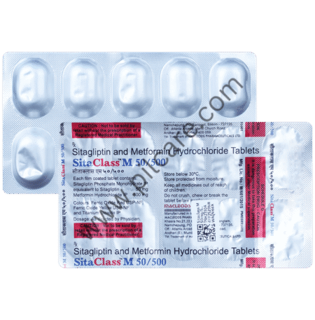 Sitaclass M 50mg/500mg Tablet