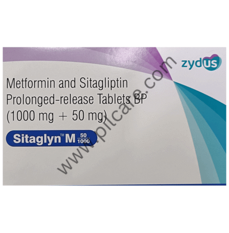 Sitaglyn M 50mg/1000mg Tablet PR