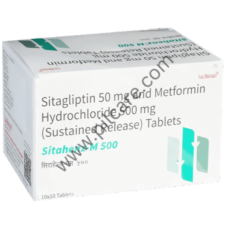 Sitahenz M 50mg/500mg Tablet SR