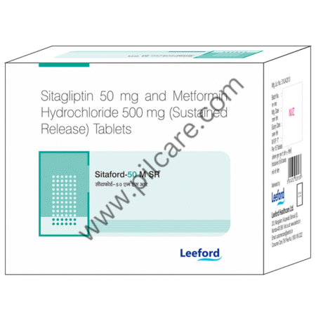 Sitaliptin M 50mg/500mg Tablet SR