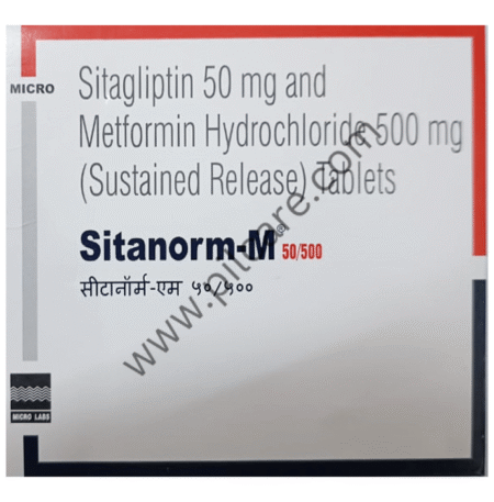 Sitanorm M 50mg/500mg Tablet SR