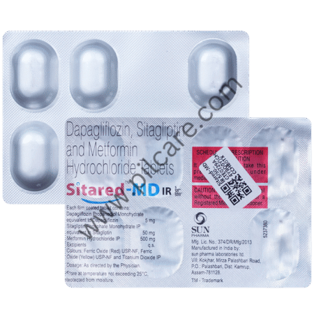Sitared-MD IR 5/50/500 Tablet