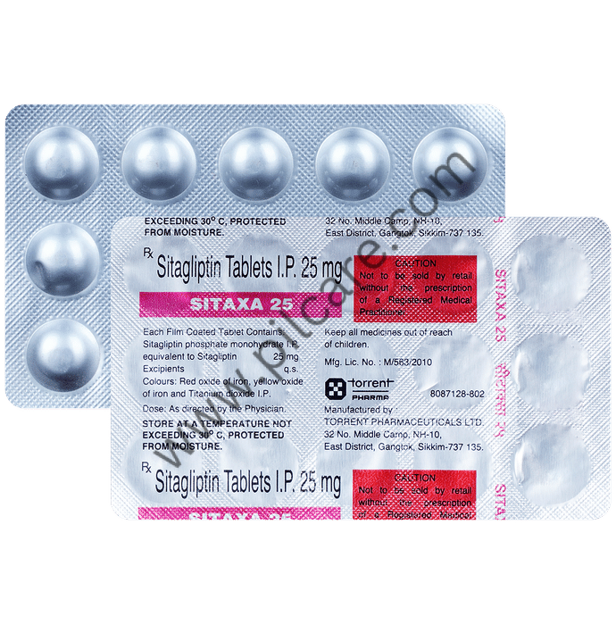 Sitaxa 25mg Tablet