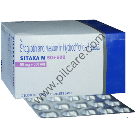 Sitaxa M 50mg/500mg Tablet