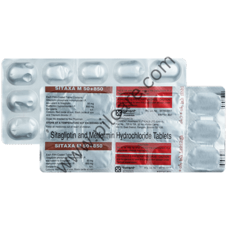 Sitaxa M 50mg/850mg Tablet
