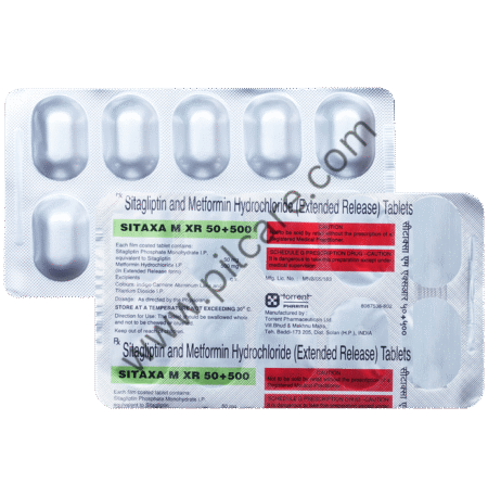 Sitaxa M XR 50+500 Tablet
