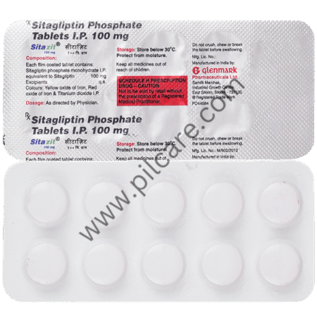 Sitazit 100mg Tablet