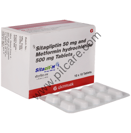 Sitazit-M 50mg/500mg Tablet