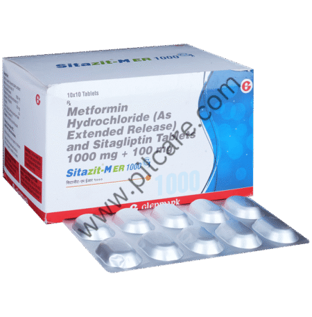 Sitazit-M ER 1000 Tablet