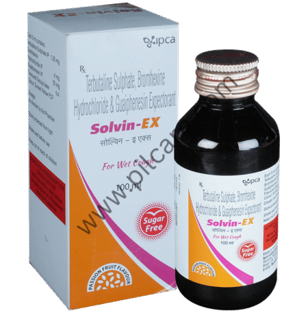 Solvin-EX Expectorant Passion Fruit Sugar Free