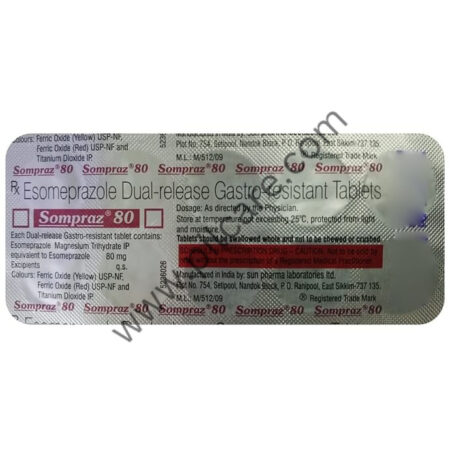 Sompraz 80mg Tablet