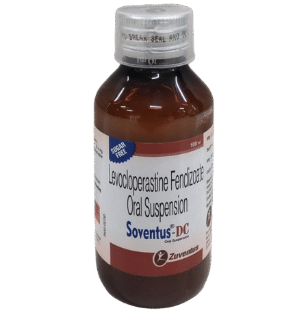 Soventus-DC Oral Suspension Sugar Free