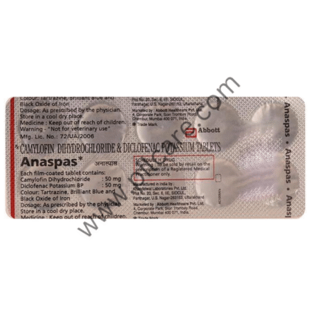 Anaspas Tablet
