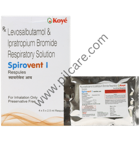 Spirovent I Respules (2.5ml Each)
