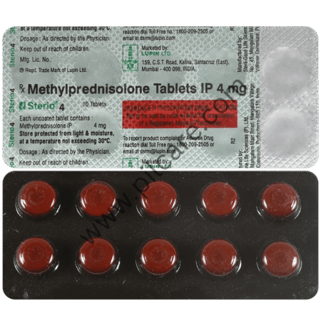 Sterio 4mg Tablet