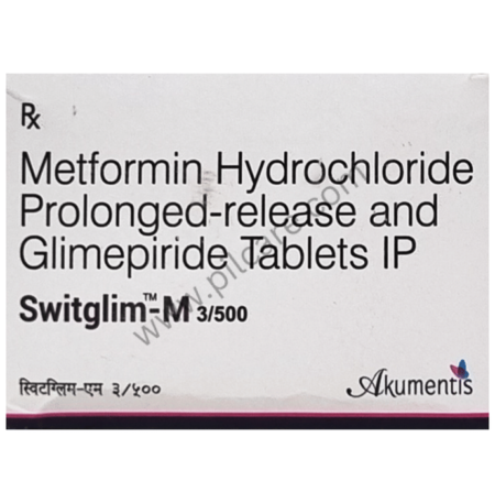 Switglim-M 3mg/500mg Tablet PR