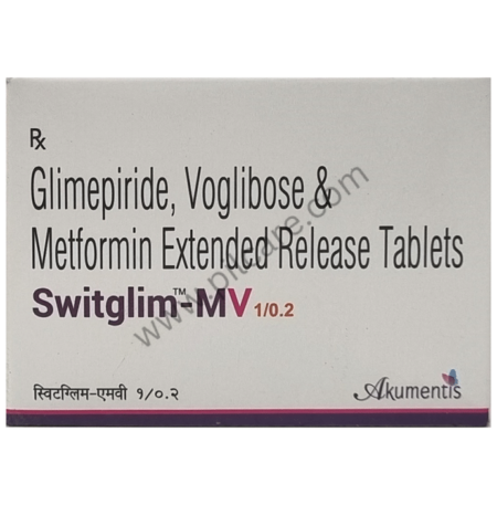 Switglim-MV 1mg/500mg/0.2mg Tablet ER