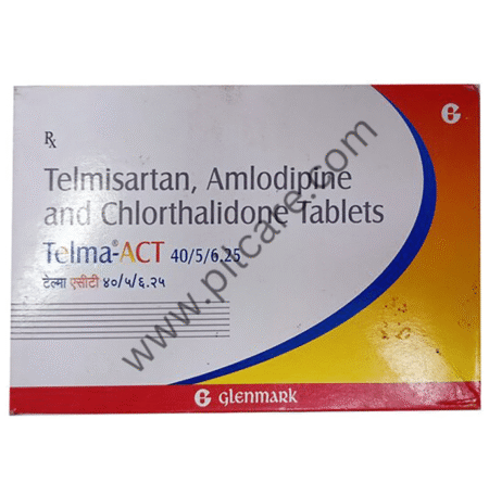 Telma ACT 40mg/5mg/6.25mg Tablet