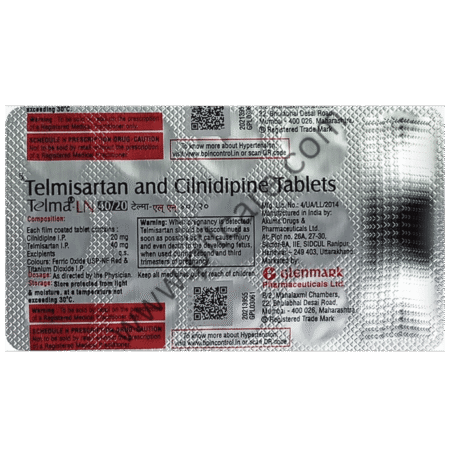 Telma-LN 20mg/40mg Tablet