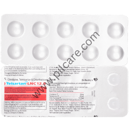 Telsartan-LNC 12.5 Tablet
