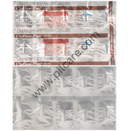 Cloflow Plus 75 mg/75 mg Capsule