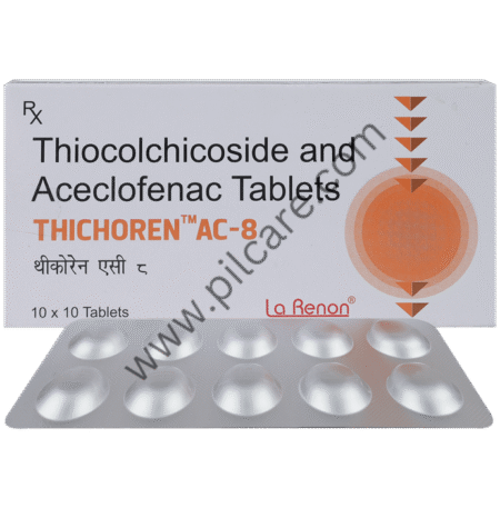 Thichoren AC 100mg/8mg Tablet