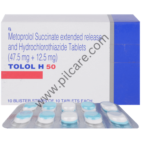 Tolol H 50mg Tablet