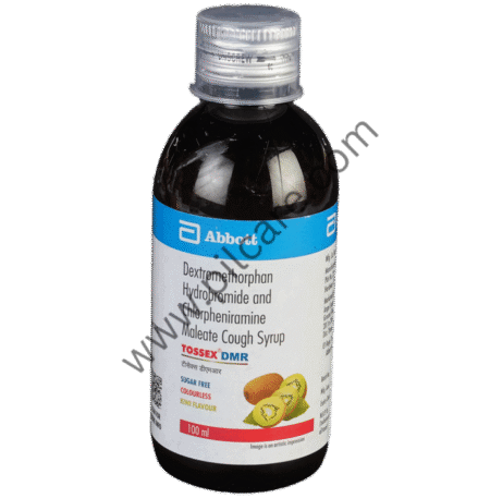 Tossex DMR Syrup Kiwi Sugar Free