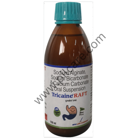 Tricaine Raft Syrup Sugar Free Mint