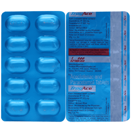 Troyace 100mg/325mg Tablet