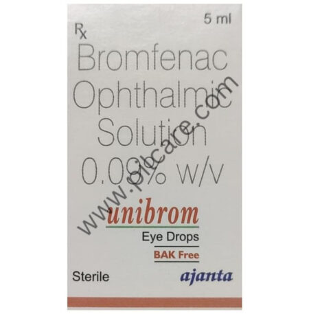 Unibrom Eye Drop Bak Free