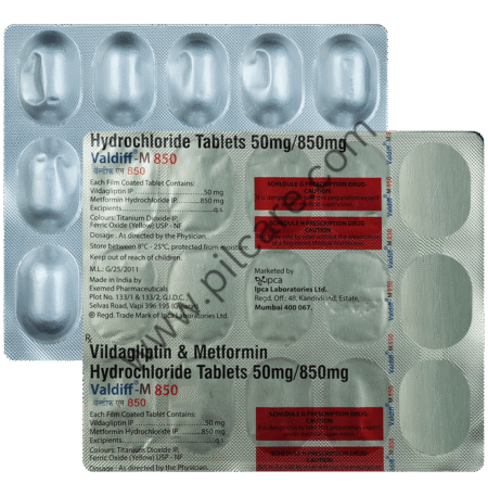 Valdiff-M 850 Tablet
