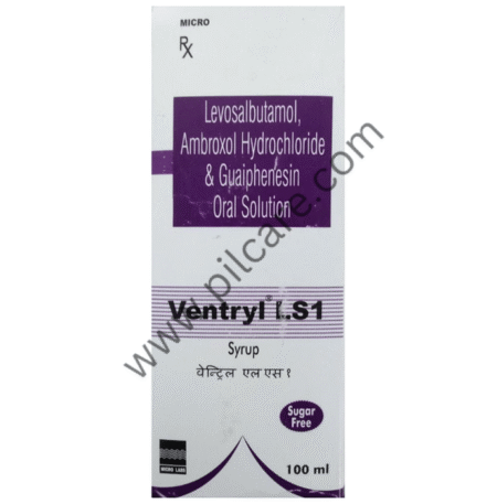 Ventryl LS 1 Syrup Sugar Free