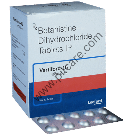Vertiford 16mg Tablet